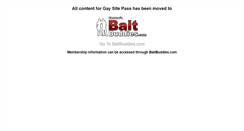 Desktop Screenshot of gaysitepass.com